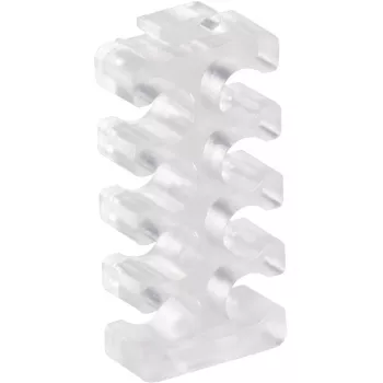 SilverStone SST-PP09, kit de peines para cables, transparente