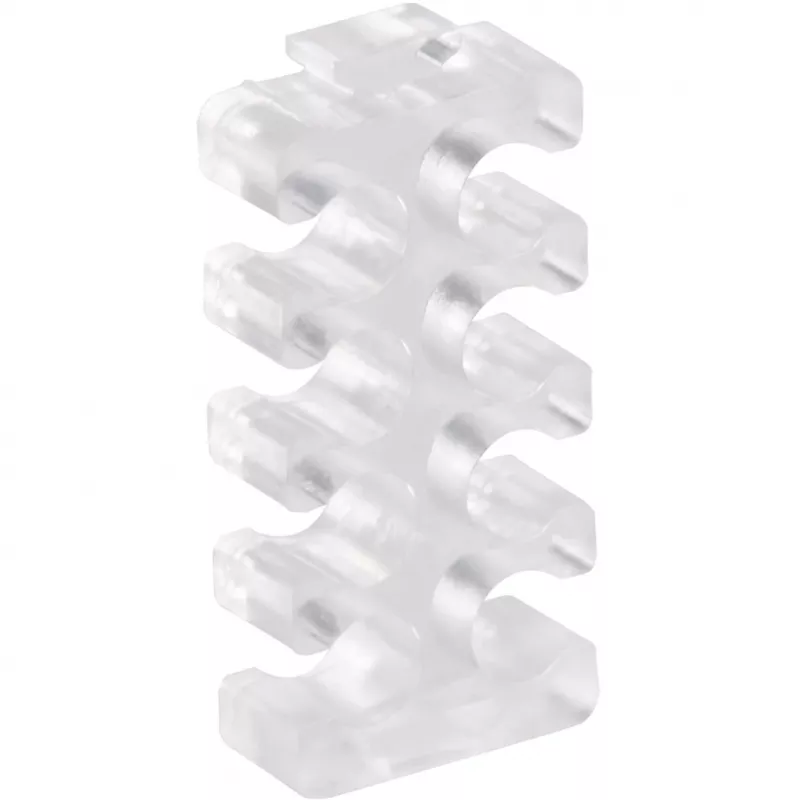 SilverStone SST-PP09, kit de peines para cables, transparente
