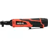 Llave de impacto a batería YATO YT-82902 12V, par 200 Nm, motor sin escobillas, accionamiento 3/8