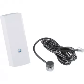 eQ-3 AG Homematic IP HmIP-ESI-LED, Con cable, 300 m, 869,4 - 869,65 MHz, Negro, Blanco, 39 mm, 29 mm