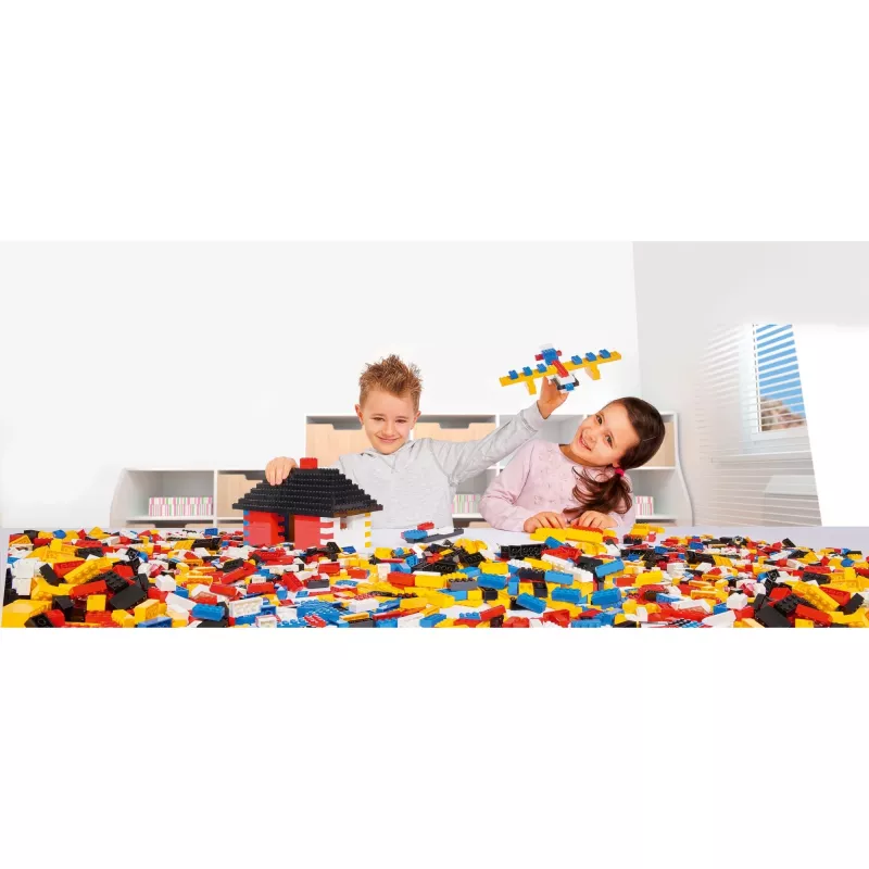 Bloques de construcción Simba-Dickie 104114200 — 700 piezas, varios colores, para niños a partir de 3 años