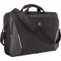 Maletín portátil Wenger XE Brief 17 – compatible con portátiles de 17 pulgadas, compartimento para tablet, negro