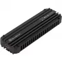 Caja para SSD Silverstone MS12 negra M.2