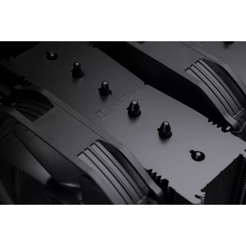 Noctua NH-D15 Chromax Pure Negro Disipador CPU con dos ventiladores de 140 mm