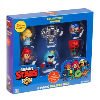 Brawl Stars S1 figuras – pack de 8 caja Deluxe VER.B