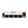 Inyector PoE Extralink 4 puertos 4x 100 Mb/s RJ45, Fast Ethernet, 48 V, sin carcasa