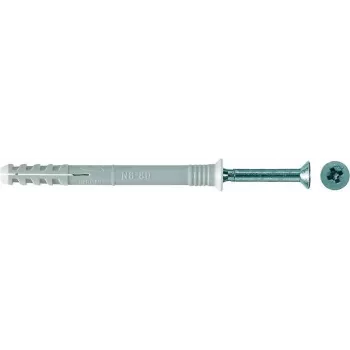 Anclaje para clavar FISCHER N 6x80/50 S — 100 piezas, modelo 048790