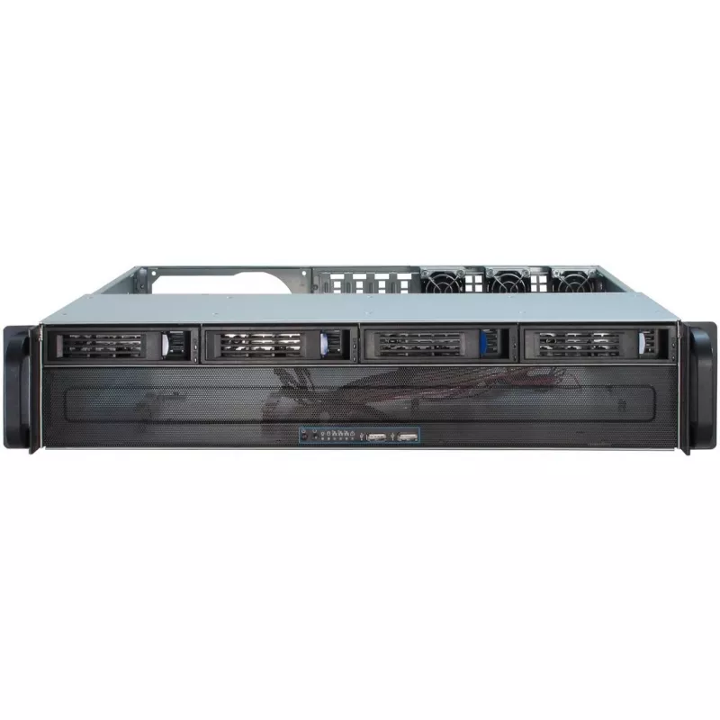 Inter-Tech IPC 2U-2404S - Rack - montaje - 2U - micro ATX