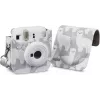 Cullmann RIO Fit 120 - carcasa - Fujifilm - Instax mini 12 - correa de hombro - gris - blanco (1013023970)