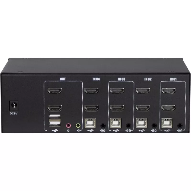 Conmutador KVM Inter-Tech AS-42HA HDMI