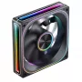 Ventilador de caja ARGB PWM de 120 mm Jonsbo ZA-120 negro, modelo ZA-120B