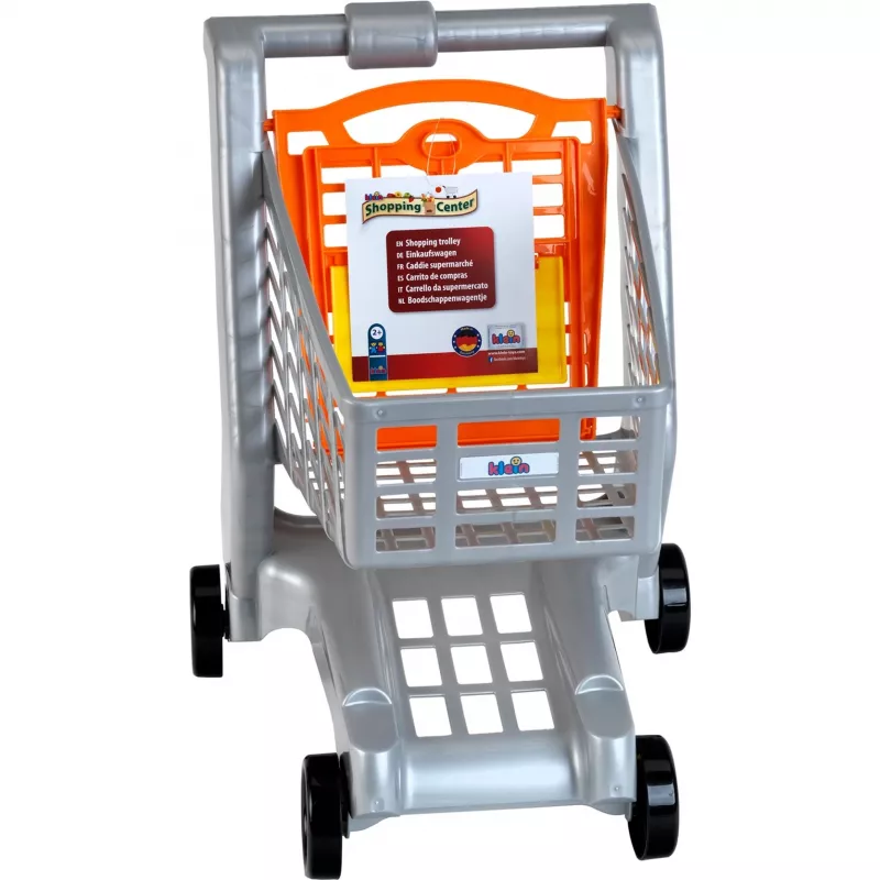Set de supermercado de juego de rol KLEIN 9690 — compra temática, gris y rojo