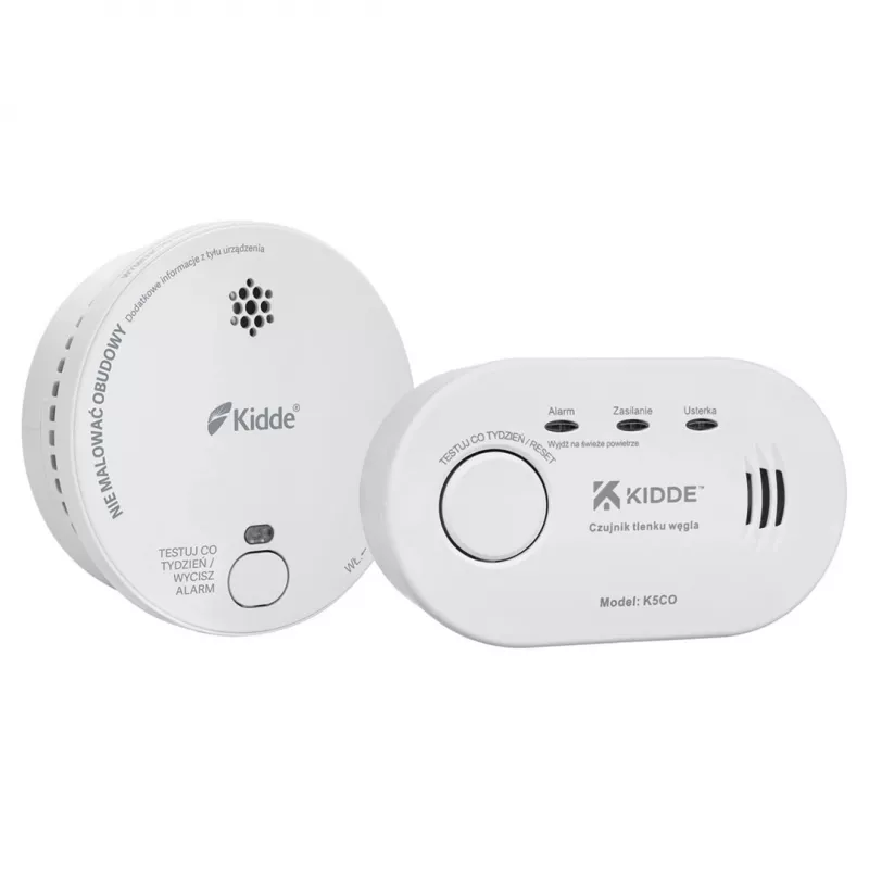 Detector de monóxido de carbono K5CO + detector de humo 2030-DSR3 KIDDE