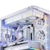 Ventilador de caja ARGB PWM de 120 mm Jonsbo HF2-120 Blanco – 120 mm, PWM, ARGB