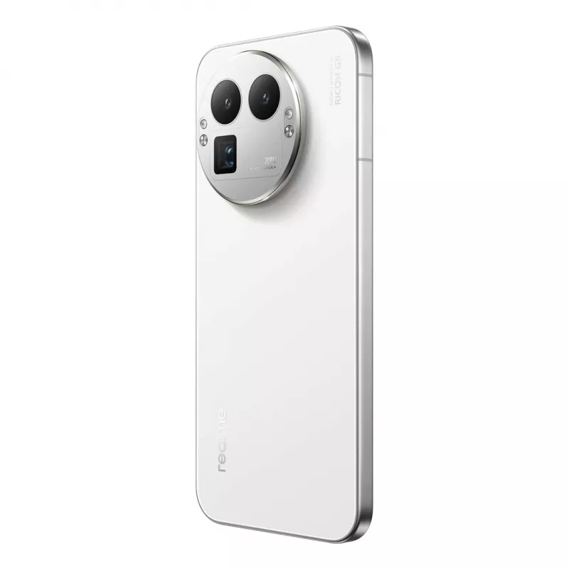 Smartphone REALME GT 8 Pro 5G — 6,79 inch AMOLED 3136×1440, Snapdragon 8 Elite, 16 GB RAM, 512 GB, 50/200/50 MP, 7000 mAh, blanco