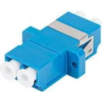 Adaptador de fibra óptica LANBERG FA-LCUP-SD01-0001-BU adaptador monomodo LC/UPC dúplex, azul
