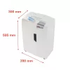 HSM shredstar X13 destructora de documentos, 4 x 37 mm + mecanismo de corte de CD independiente