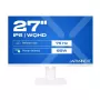 JAPANNEXT monitor WQHD 68,6 cm (27 pulgadas) 2560x1440 píxeles, panel IPS, 8 ms, 75 Hz, AMD FreeSync, HDMI, DisplayPort (JN-IPS270WQHD75F-C65W-HSP-W)
