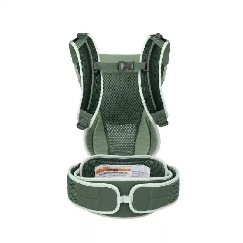Mochila portabebés Osprey Poco Soft (modelo 10006178/818/O/S) en Verde — mochila portabebés con estructura para excursiones con niños pequeños