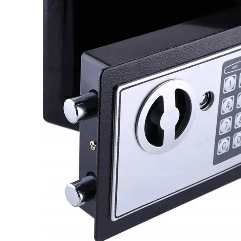 Caja fuerte electrónica Extralink Home S-406 con código digital y llaves