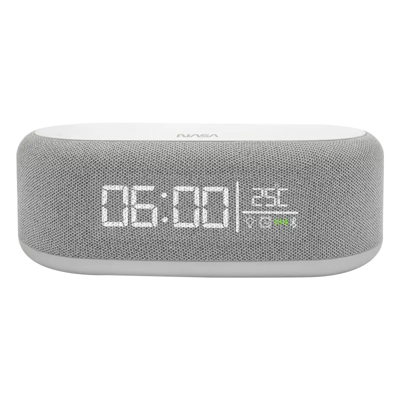 Altavoz Bluetooth, despertador y cargador inalámbrico Nasa SPC400