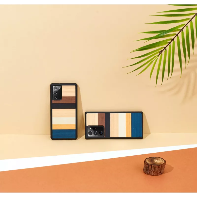Funda para móvil Man and Wood para Samsung Galaxy Note 20 — negro