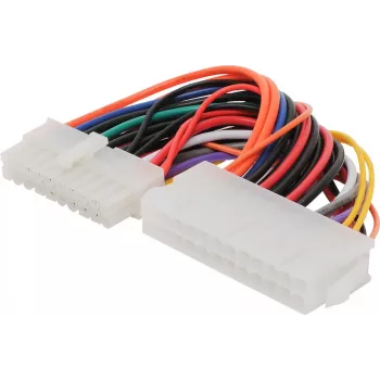 Cable adaptador ATX ShiverPeaks 78228-HQ – adaptador de corriente de 24 pines a 20 pines