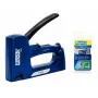 Rapid 5000624 Grapadora manual negra, azul