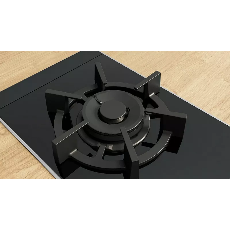 Placa de cocina Bosch Serie 8 PRA3A6I10 negra integrada 30 cm gas 1 zona(s)