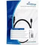 Cable de audio MediaRange MRCS189 1,5 m 3,5 mm negro