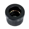 Racor adaptador PHANTEKS EZ-FIT para refrigeración de PC, PETG, 16×16×12 mm, negro, pack de 2