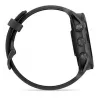 Smartwatch GARMIN Forerunner 570 — Caja de aluminio gris pizarra de 47 mm, correa de silicona negra translúcida