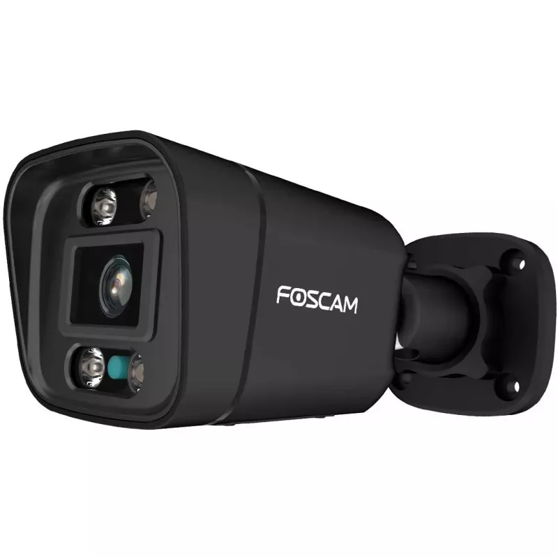 Kit de cámara de vigilancia Foscam FN9108E-B4-2T — 4 cámaras con grabador, Negro