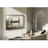 Soporte de pared fijo para TV GEMBIRD WM-100F-01 para pantallas de 43–100 pulgadas, acero, carga máx. 75 kg, VESA 75x75–900x600