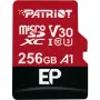 Tarjeta microSDXC PATRIOT PEF256GEP31MCX 256 GB Class 10 U3 V30 lectura 100 MB/s escritura 80 MB/s con adaptador SD