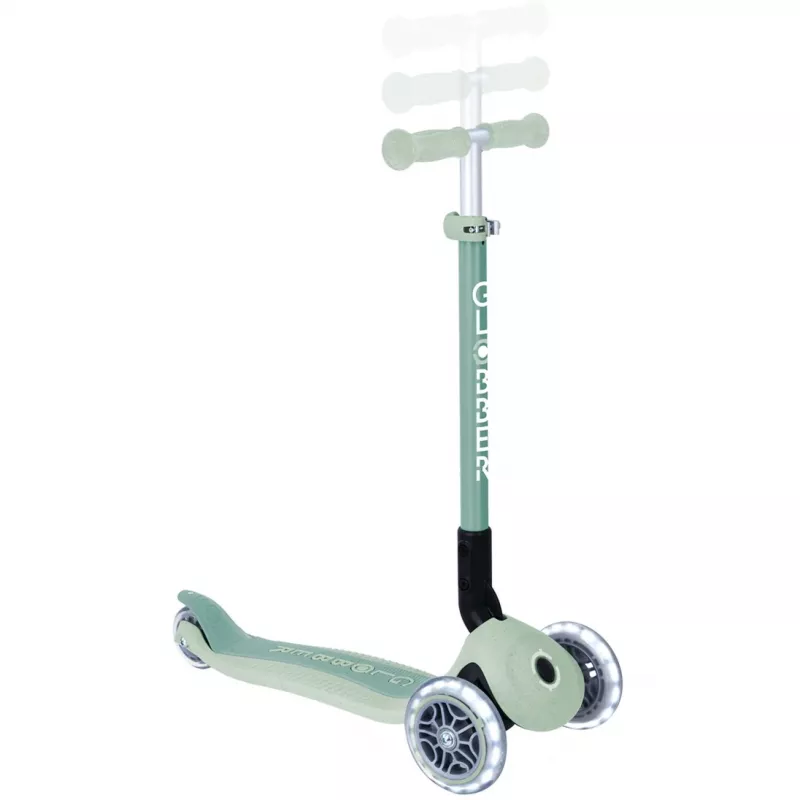 Primo Foldable Plus Lights Eco, patinete verde claro