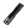 Linterna de mano Nitecore MT1A Pro — LED 50 lm, recargable por USB, 1100 mAh, aluminio, impermeable, resistente a impactos, negra
