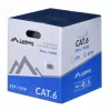 Cable de red LANBERG Cat6 SFTP LCS6-11CU-0305-S, 305 m, 23 AWG, gris, funda PVC