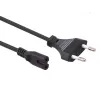 Maclean MCTV-809 Cable de alimentación de enchufe EU a Figure-8 (C7), 1,5 m