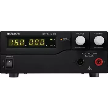 VOLTCRAFT DPPS-16-30 fuente de alimentación de laboratorio, ajustable 1 - 16 V/DC 0 - 30 A 480 W USB programable número de salidas 1 x (DPPS-16-30)