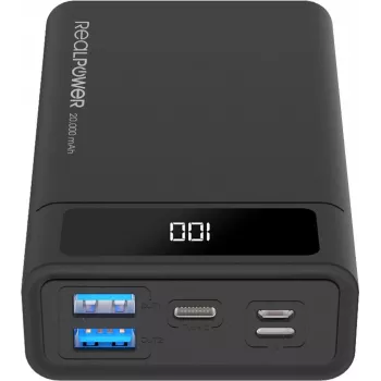 RealPower PB-20k PD - negro