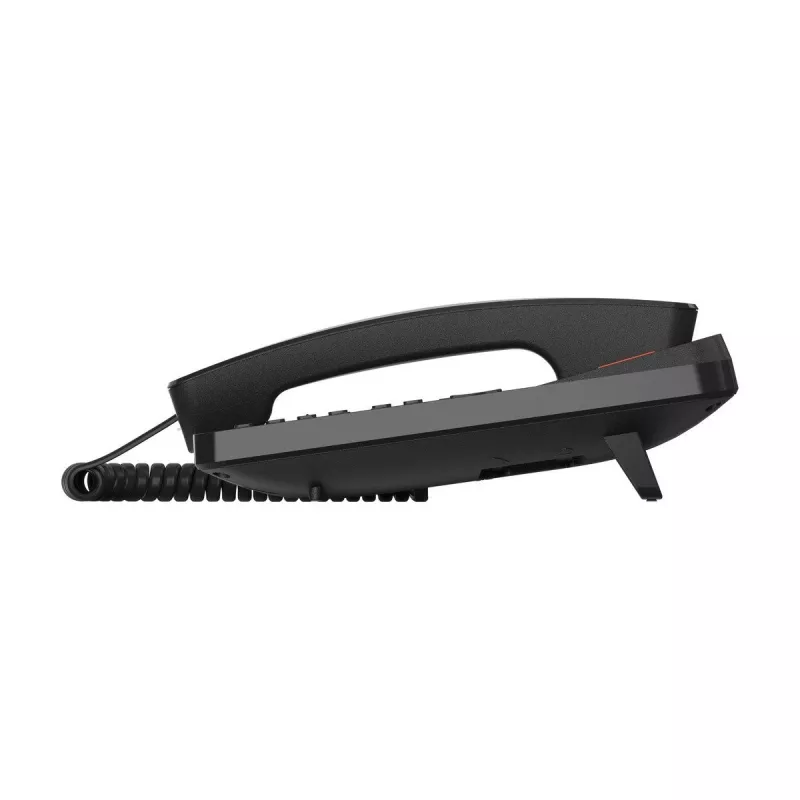Teléfono de sobremesa con cable Gigaset DESK 600 negro – teléfono de sobremesa con cable con función de llamada