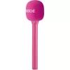 Micrófono de mano para entrevistas Interview GO de Rode, rosa