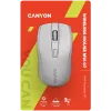 Ratón Canyon MW-7, para diestros, RF inalámbrico, óptico, 1600 DPI