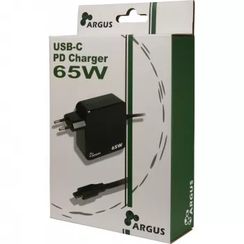 Cargador Inter-Tech PD-2065 universal Negro AC interior
