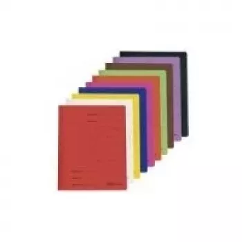 Carpeta cartón Herlitz 11037181 A4 Azul Verde Naranja Rojo Amarillo