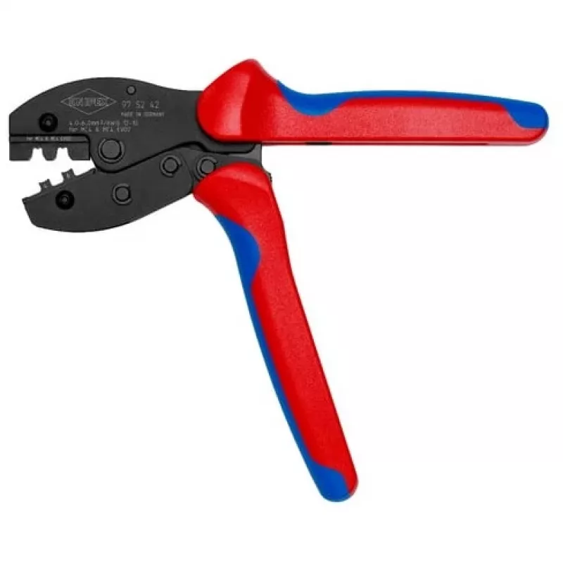 Alicate de crimpar Knipex PreciForce 97 52 42 – para conectores solares MC4 EVO2