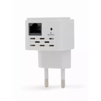 Repetidor de red Gembird WNP-RP300-03, 300 Mbit/s, 2,4 GHz, antena interna 3 dBi, 1x RJ-45