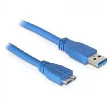 Cable USB DeLOCK 83502 USB 3.2 Gen 1 5m USB A Micro-USB B azul