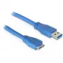 Cable USB DeLOCK 83502 USB 3.2 Gen 1 5m USB A Micro-USB B azul